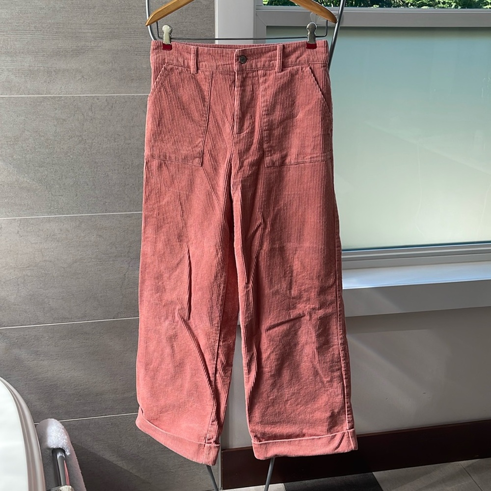 High Waisted Corduroy Pants